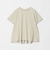 【WEB限定】＜at ease＞バック フレア カットソー  接触冷感 UVカット 遮熱