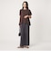 【WEB限定】＜at ease＞バック フレア カットソー  接触冷感 UVカット 遮熱