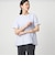 【WEB限定】＜at ease＞バック フレア カットソー  接触冷感 UVカット 遮熱