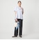 【WEB限定】＜at ease＞バック フレア カットソー  接触冷感 UVカット 遮熱
