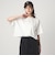 ＜スタイリスト兵藤千尋さんコラボ＞クロップド ワイド Tシャツ UVカット
