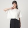 ＜スタイリスト兵藤千尋さんコラボ＞クロップド ワイド Tシャツ UVカット