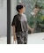 ＜スタイリスト兵藤千尋さんコラボ＞クロップド ワイド Tシャツ UVカット