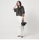 ＜スタイリスト兵藤千尋さんコラボ＞クロップド ワイド Tシャツ UVカット