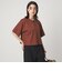 ＜スタイリスト兵藤千尋さんコラボ＞クロップド ワイド Tシャツ UVカット