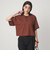 ＜スタイリスト兵藤千尋さんコラボ＞クロップド ワイド Tシャツ UVカット