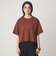 ＜スタイリスト兵藤千尋さんコラボ＞クロップド ワイド Tシャツ UVカット