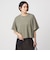 ＜スタイリスト兵藤千尋さんコラボ＞クロップド ワイド Tシャツ UVカット