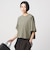 ＜スタイリスト兵藤千尋さんコラボ＞クロップド ワイド Tシャツ UVカット