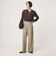 【WEB限定】＜at ease＞オルマイ ワイド パンツ ストレッチ UVカット