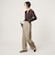 【WEB限定】＜at ease＞オルマイ ワイド パンツ ストレッチ UVカット