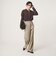 【WEB限定】＜at ease＞オルマイ ワイド パンツ ストレッチ UVカット