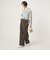 【WEB限定】＜at ease＞オルマイ ワイド パンツ ストレッチ UVカット