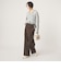 【WEB限定】＜at ease＞オルマイ ワイド パンツ ストレッチ UVカット