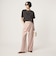 【WEB限定】＜at ease＞オルマイ ワイド パンツ ストレッチ UVカット