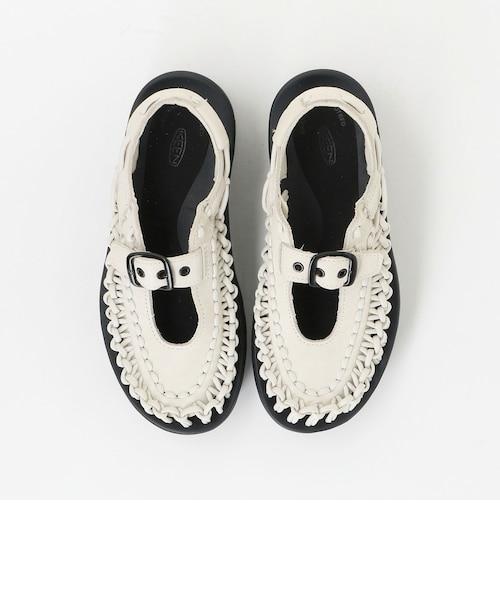 KEEN＞ユニーク ピーエルティー メリージェーン サンダル｜グリーン