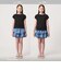 リネンライク フリル キュロット / キッズ 140cm-160cm