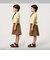 【WEB限定】シャーリング Tシャツ / キッズ 100cm-160cm