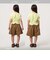 【WEB限定】シャーリング Tシャツ / キッズ 100cm-160cm