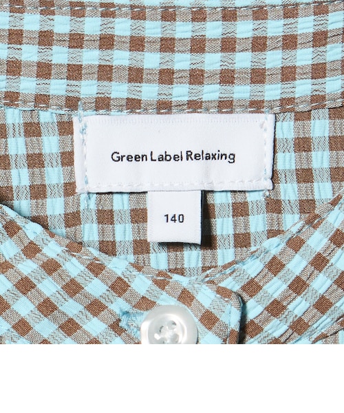 グリーンレーベルリラクシング フォーマル チェック ワンピース セット 135 チェック ワンピース / キッズ 140cm-160cm｜グリーンレーベル