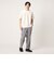 ポリエステル ウール ツイル インレー 半袖 Tシャツ カットソー