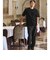 ポリエステル ウール ツイル インレー 半袖 Tシャツ カットソー