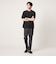 ポリエステル ウール ツイル インレー 半袖 Tシャツ カットソー