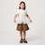 ドット シフォン キャミソール Tシャツ セット / キッズ 100cm-130cm