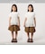 ドット シフォン キャミソール Tシャツ セット / キッズ 100cm-130cm