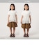 ドット シフォン キャミソール Tシャツ セット / キッズ 100cm-130cm