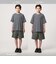 ロゴ アップリケ Tシャツ / キッズ 140cm-160cm
