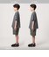 ロゴ アップリケ Tシャツ / キッズ 140cm-160cm