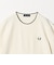 ＜FRED PERRY＞クレープ ピケ 半袖 Tシャツ