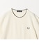 ＜FRED PERRY＞クレープ ピケ 半袖 Tシャツ