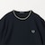 ＜FRED PERRY＞クレープ ピケ 半袖 Tシャツ