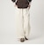 【WEB限定】＜at ease＞ドロスト ワイド パンツ オフホワイト