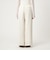 【WEB限定】＜at ease＞ドロスト ワイド パンツ オフホワイト