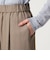 【WEB限定】＜at ease＞ドロスト ワイド パンツ