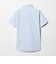 A+ COOL Pトリコット シャドーストライプ スタンダード ボタンダウン 半袖 ドレスシャツ -ストレッチ・イージーアイロン・接触冷感・吸水速乾-