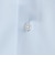 A+ COOL Pトリコット シャドーストライプ スタンダード ボタンダウン 半袖 ドレスシャツ -ストレッチ・イージーアイロン・接触冷感・吸水速乾-