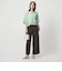 100/2 ポケット ストライプ シャツ