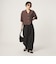 【WEB限定】＜at ease＞カーブ パンツ マシンウォッシャブル ストレッチ UVカット