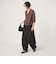 【WEB限定】＜at ease＞カーブ パンツ マシンウォッシャブル ストレッチ UVカット