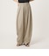 【WEB限定】＜at ease＞カーブ パンツ マシンウォッシャブル ストレッチ UVカット