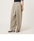 【WEB限定】＜at ease＞カーブ パンツ マシンウォッシャブル ストレッチ UVカット