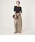 【WEB限定】＜at ease＞カーブ パンツ マシンウォッシャブル ストレッチ UVカット