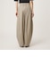 【WEB限定】＜at ease＞カーブ パンツ マシンウォッシャブル ストレッチ UVカット