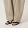 【WEB限定】＜at ease＞カーブ パンツ マシンウォッシャブル ストレッチ UVカット