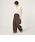 【WEB限定】＜at ease＞カーブ パンツ マシンウォッシャブル ストレッチ UVカット