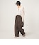 【WEB限定】＜at ease＞カーブ パンツ マシンウォッシャブル ストレッチ UVカット
